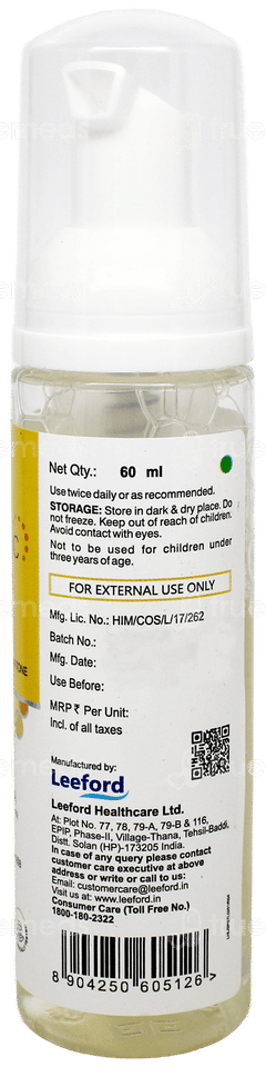 Keracylic Foaming Face Wash 60Ml